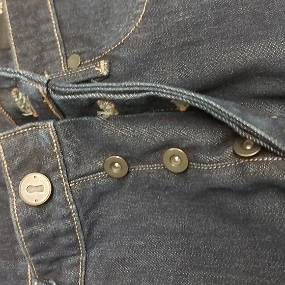 THVM Button Fly Straight Leg Jeans - Picture 10 of 13